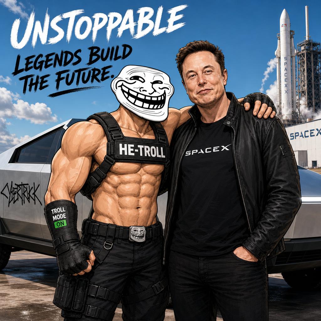 He-Troll x Mars Daddy: 'we're going to the moon, brother'